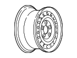 9592321 - Suspension: Wheel, Steel for Chevrolet: Classic, Malibu | Oldsmobile: Alero, Cutlass | Pontiac: Grand Am Image