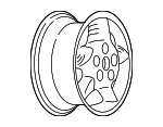 12368869 - Suspension: Wheel, Alloy for Pontiac: Grand Am Image