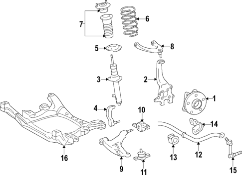 Front Suspension for 2008 Lexus IS250 | Lexus of Stevens