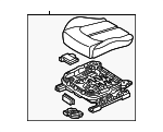 88200C2022SMJ - : 2015-2017 Hyundai Sonata - Cushion Assembly for Hyundai: Sonata Image