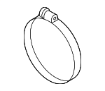 N90952501 - Body: Clamp for Audi Image