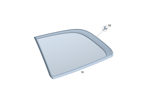 Rear-Side Window for 2024 Mercedes-Benz GLS580 #0