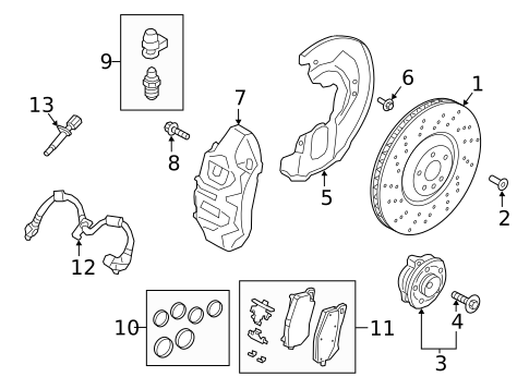 Front Brakes for 2025 Volvo XC60 #3