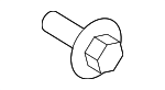 30622932 - Brakes: Brake Dust Shield Bolt for Volvo Image