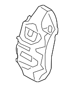 36013025 - : 2020-2025 Volvo XC60 - Disc Brake Caliper for Volvo: XC60 Image