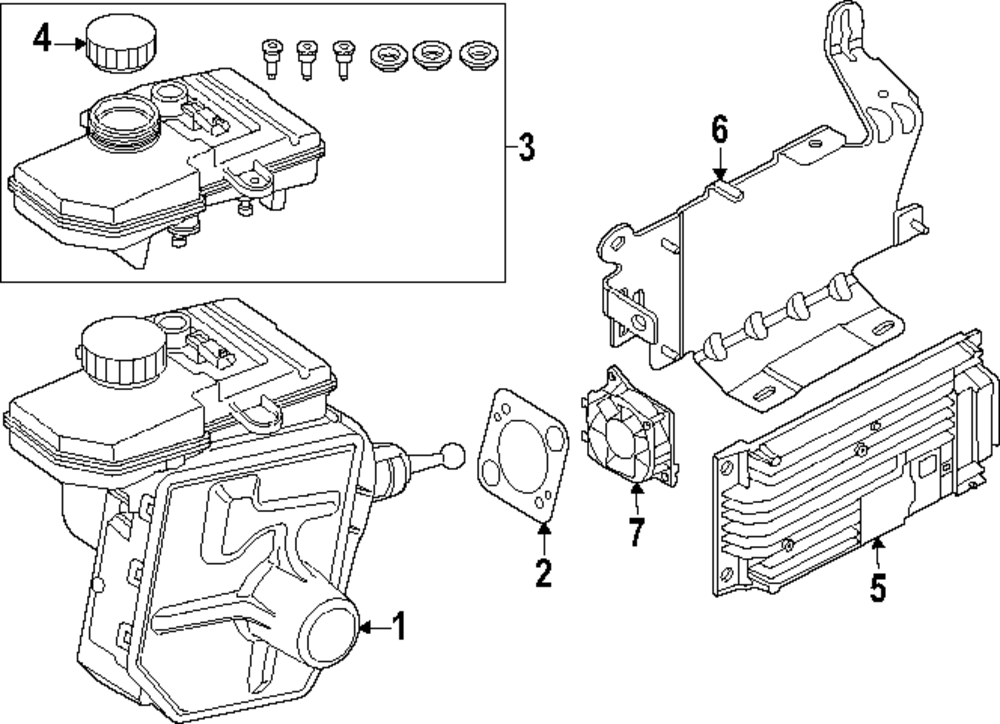 Mount Bracket (66-51-9-500-204)