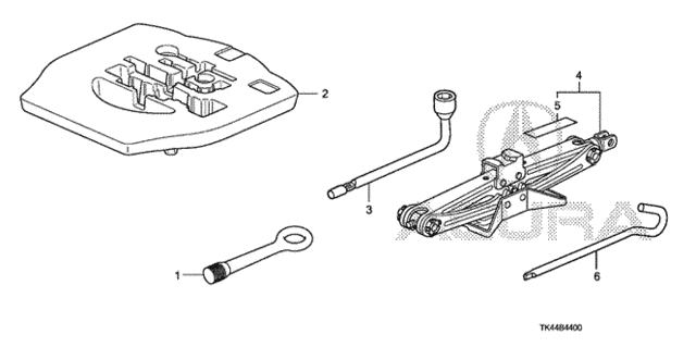 Tools - Jack for 2011 Acura TL #0