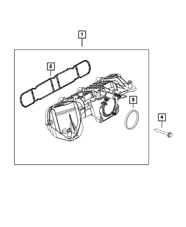 68640920AA - : Throttle Body Gasket for Mopar Image