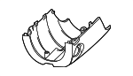 C2S44980AMB - Steering: Lower Shroud for Jaguar Image