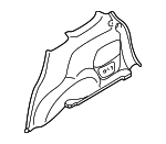 EC0168870M42 - : Quarter Trim Panel for Mazda: Tribute Image