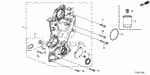 151135K0A00 - Engine: PIN (6X10) for Honda Image