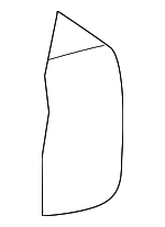 F6DZ7466879AA - Body: Pad for Ford: Taurus | Mercury: Sable Image