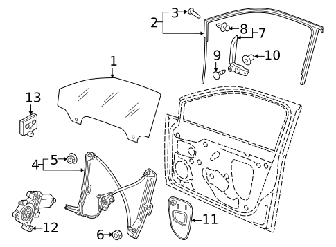 Front Door for 2020 Volkswagen Golf #2