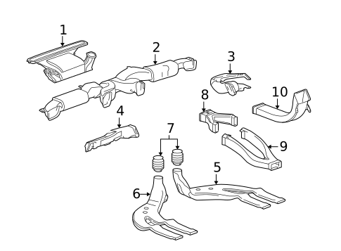 Ducts for 2016 Buick LaCrosse #0