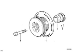 11231741491 - Engine: Vibration Damper for BMW Image