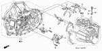 24201RAP010 - Transmission - Manual: FORK, FIFTH-REVERSE GEARSHIFT for Honda Image