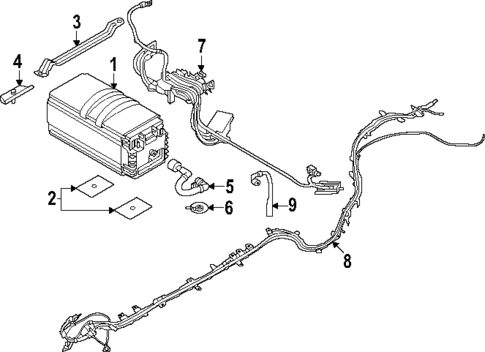 Battery for 2024 BMW 750e xDrive #2