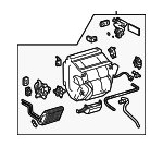 8705008030 - HVAC: Evaporator Assembly for Toyota: Sienna Image