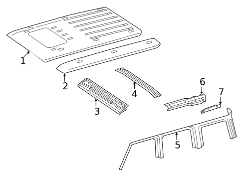 Roof & Components for 2020 Mercedes-Benz G63 AMG #0