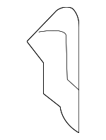 8J0823126B - Body: Protect Strip for Audi: TT, TT Quattro, TT RS Quattro, TTS Quattro Image