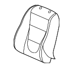 C2C36198LJG - : Seat Back Cover for Jaguar: Super V8, Vanden Plas Image