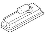 LR089442 - Electrical: License Lamp for Land-Rover Image