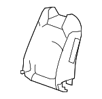 20820215 - Body: Seat Back Pad for Chevrolet: Traverse | GMC: Acadia Image