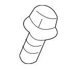 9008010185 - Body: Seat Belt Lap And Shoulder Belt Bolt for Lexus Image