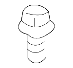 9010511052 - Electrical: Buckle End Bolt for Lexus: ES300, ES330, GS300, GS400, GS430, RX300, RX330, RX350, RX400h Image