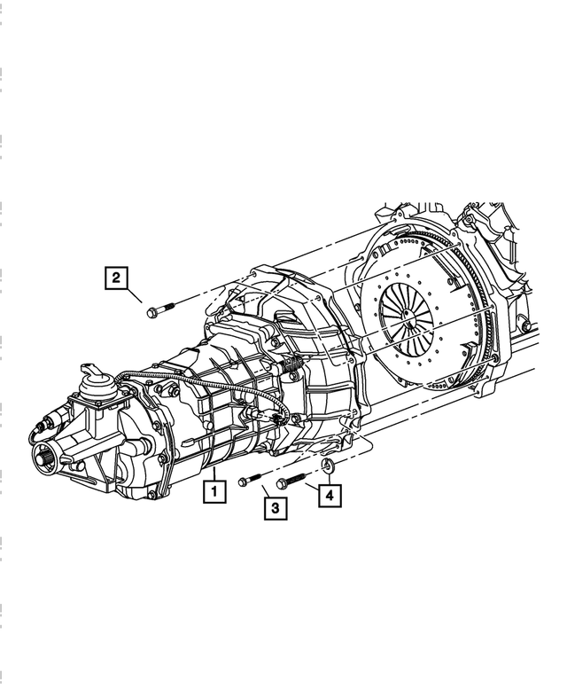 5037684AC - Manual Transmission 6 Speed: Transmission for Mopar Image