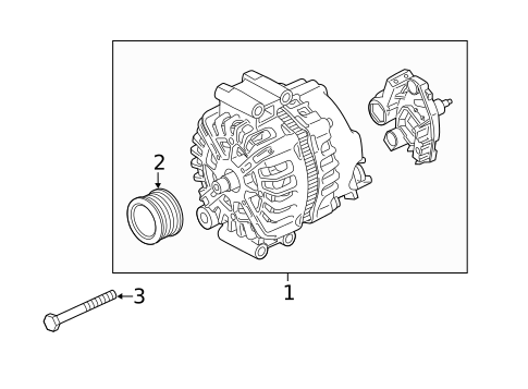 Alternator/Generator & Related Components for 2014 BMW 550i GT xDrive #0