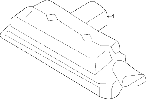 License Lamps for 2025 Ford Mustang #0