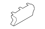 97051236300 - Body: Motor Cover for Porsche: Boxster, Cayman Image