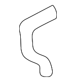 9470676 - Cooling System: Reservoir Hose for Volvo: C70, S70, V70 Image