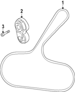 119556SY0A - : Belt Tensioner for Nissan Image