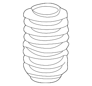 99333310701 - Suspension: Suspension Strut Bellows for Porsche Image