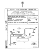 52109710AA - Emission Systems: Emission Label for Mopar Image