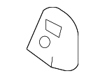 68011002AA - Body: Seat Belt Guide for Mopar Image