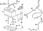 84828933 - : Battery Tray for GMC: Acadia Image
