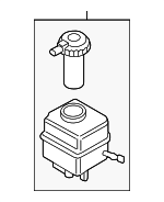 34336782289 - Body: Reservoir Assembly for BMW Image