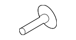 1249305167E - Body: Bumper Trim Screw for Hyundai Image