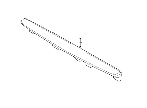 High Mount Lamps for 2013 Lincoln MKZ #0