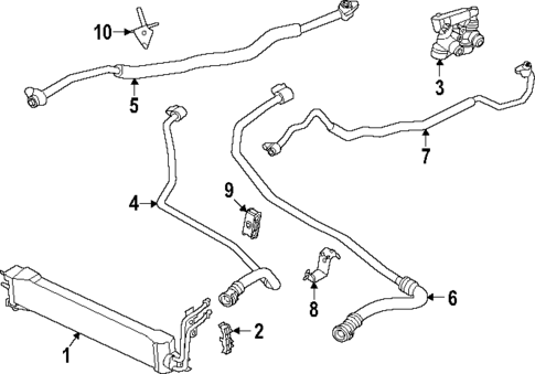 Trans Oil Cooler for 2024 BMW X7 #0