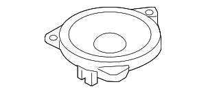 65136809628 - Electrical: Inst Panel Speaker for BMW: 230i, 230i xDrive, 330e, 330e xDrive, 330i, 330i xDrive, M2, M240i, M240i xDrive, M340i, M340i xDrive, X3, X4, X5, X6, X7 Image
