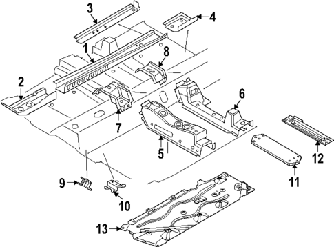 Floor for 2025 BMW 228 xDrive Gran Coupe #0