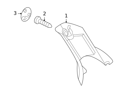 Interior Trim - Quarter Panels for 2010 Saab 9-3X #0