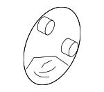 12771202 - Body: Upper Quarter Trim Cover for Saab: 9-3, 9-3X Image