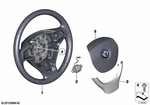 32307980124 - : Steering-Wheel Rim Leather for BMW Image