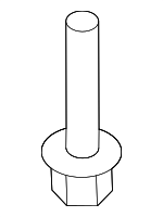 219802J010 - Engine: Trans Mount Bolt for Kia: Borrego Image
