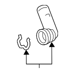 92237786 - Cooling System: Outlet Pipe for Chevrolet: Caprice, SS | Pontiac: G8 Image